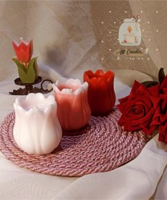 flower candles 