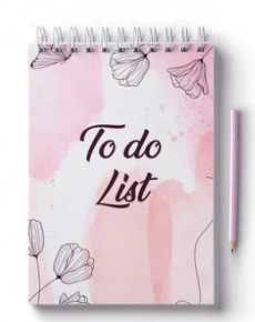 Pink To Do list