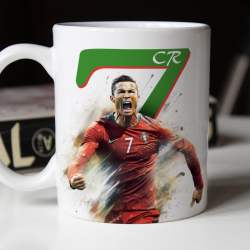 CR7 Printed mug