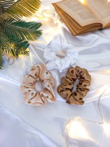 Set of 3 Medium Scrunchies