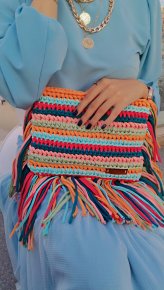 hand made colorful bag