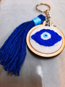 Embroidered medal