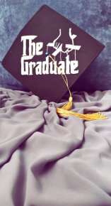 graduation cap (the graduate)
