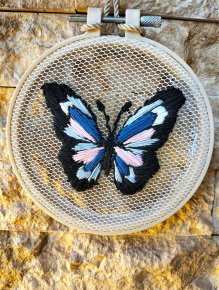 embroidered Butterfly 