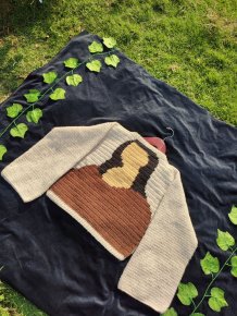 crochet monalisa pullover 