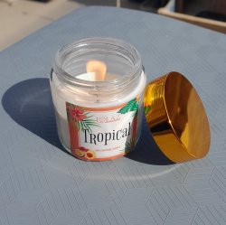 medium candle jar 