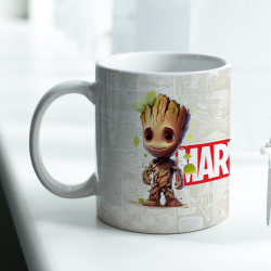 Baby Groot printed mug