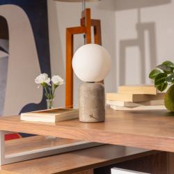  'The Nuuk' Cordless Table Lamp | Triesta Beige