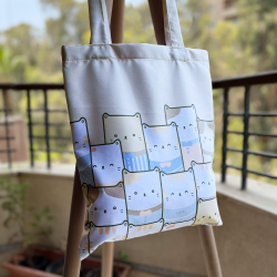 Cats Rule The World Tote Bag