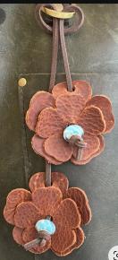 Donza flower medal for bags