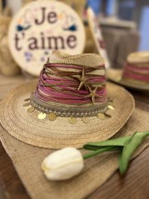 Pinky cowboy hat